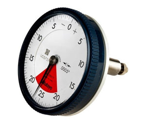 Mitutoyo 2961T | Dial Indicator | Back Plunger | AGD/ANSI | Series 2 | One Revolution Type | Graduation 0.0005inch | Range 0.04inch