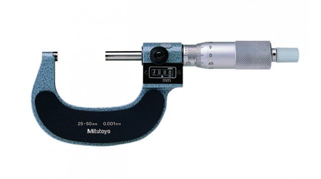 Mitutoyo 193-112 | Digit Outside Micrometer | Series 193 | Graduation 0.001mm | Accuracy ± 0.002mm | Range 25 to 50mm