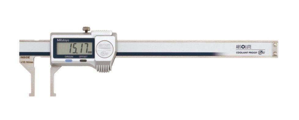 Mitutoyo 573-647-20 | Digital ABS Inside Caliper | Series 573 | With Data Output | Offset 10 mm | Range 10.1 to 160 mm | Weight 147 g
