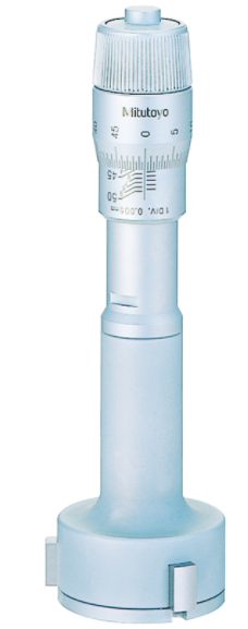 Mitutoyo 368-780, 3-Holtest (Type II) Three-Point Bore Micrometer Economy Type, Range 250 - 275 mm, Graduation 0.005 mm