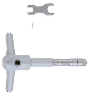Mitutoyo 368-781, 3-Holtest (Type II) Three-Point Bore Micrometer Economy Type, Range 275 - 300 mm, Graduation 0.005 mm