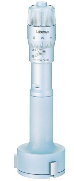 Mitutoyo 368-781, 3-Holtest (Type II) Three-Point Bore Micrometer Economy Type, Range 275 - 300 mm, Graduation 0.005 mm