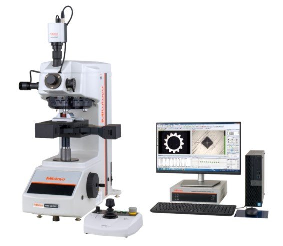 Mitutoyo 810-404-11-CSET1 | Automatic Micro Vickers Hardness Testing Machine | HM-210 C-Type Set | Operation Temperature 5 to 40°C | Vibration Frequency 5Hz or lower | Mass 50 kg