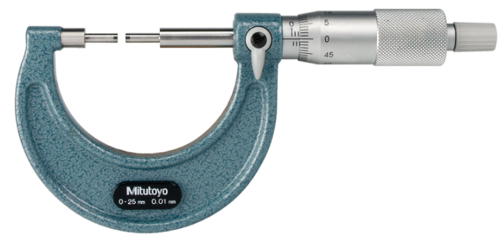 Mitutoyo 111-121 Spline Micrometer 150-175mm, 3mm Measuring Face