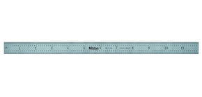 Mitutoyo 182-122 | Steel Rule | Wide Rigid Rule | Series 182 | Accuracy ±0.006 Inch | Width 1.0 Inch | Range 0 to 12 Inch