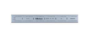 Mitutoyo 182-263 | Steel Rule | Fully-Flexible Rule | Series 182 | Accuracy ±0.008 inch | Width 0.75 inch | Range 0 to 24 inch
