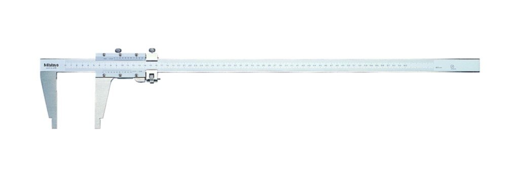 Mitutoyo 160-116 | Vernier Caliper | Series 160 | Nib Style Jaw | Graduation 0.001 Inch | Accuracy ±0.002 Inch | Range 0 to 18 Inch | Weight 1200 g