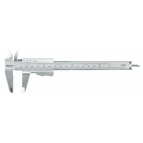 Mitutoyo 531-129 High Accuracy Vernier Thumb Clamp Caliper 0-200mm / 0-8", Graduation 0.02 mm (.001")