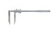 Mitutoyo 534-118 | Vernier Caliper | Series 534 | With Long Jaw and Fine Adjustment | Graduation 0.001 Inch | Accuracy ±0.0025 Inch | Range 0 to 20 Inch | Weight 3500 g