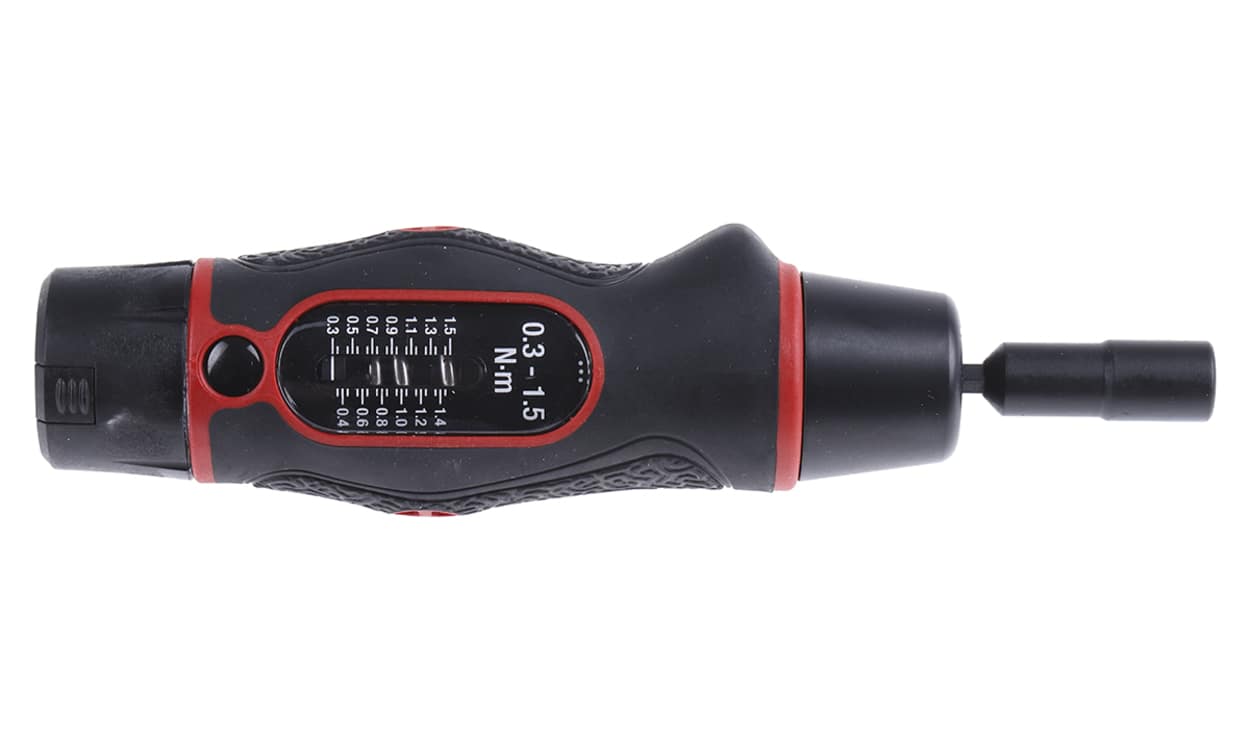 Norbar 13851 Torque Tools Adjustable Hex Torque Screwdriver, 0.6 → 3Nm, 1/4 in Drive
