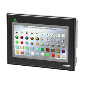 OMRON NB7W-TW01B | Touch screen HMI, 7 inch WVGA (800 x 480 pixel), TFT color, Ethernet + USB Host