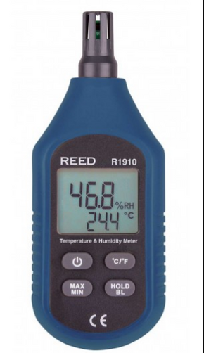 REED R1910 Compact Temperature & Humidity Meter