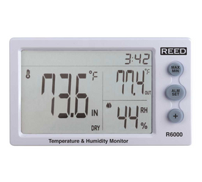 REED R6000 Temperature and Humidity Meter