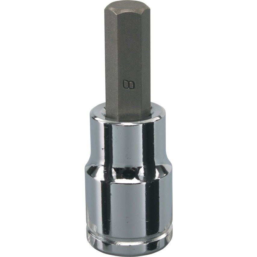 Yamoto - 3/8 inch Drive, 6mm Screwdriver Bit Sockets - 6 Points