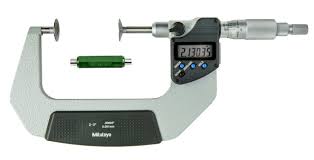 Digimatic Disc Micrometer, Non-Rotating Spindle Type