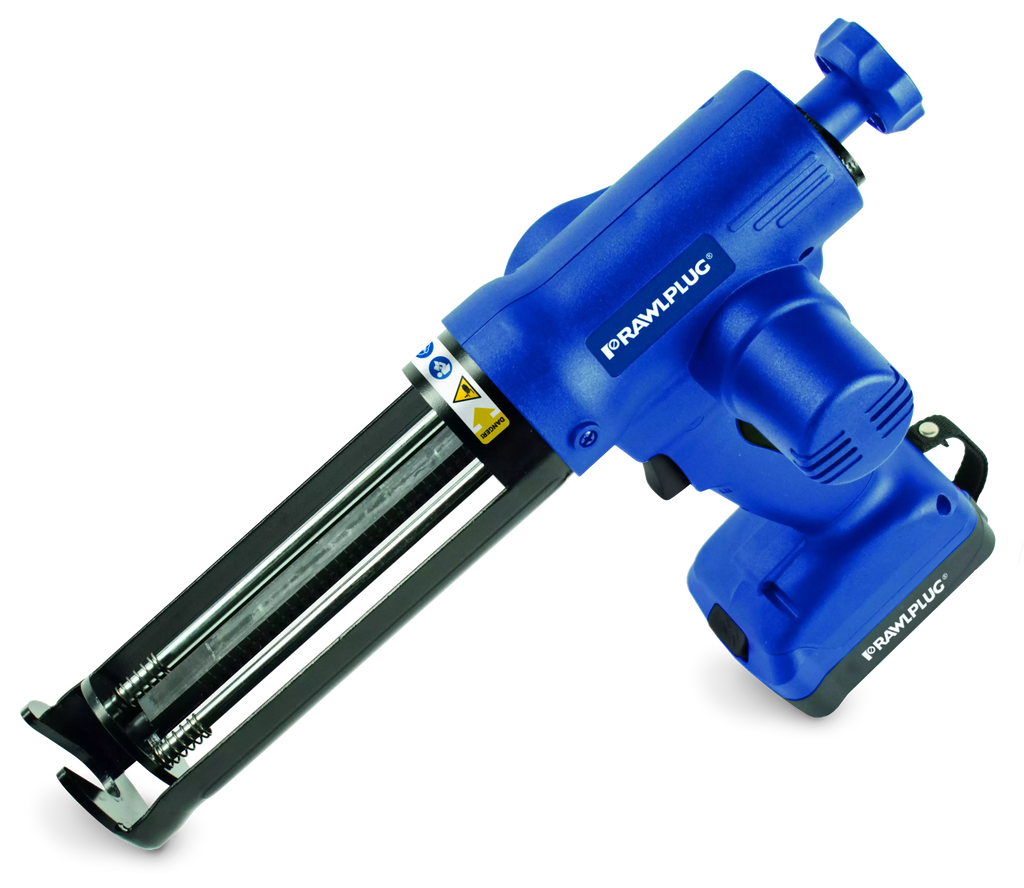 Rawlplug R-GUN-380-AKU-T | Battery Dispenser Gun for Resin Cartridges | 380-410 ml, 10:1 - generaltechuae