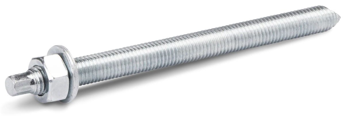 Rawlplug R-STUDS-16380 | Threaded Rod, Hex Head | M16 x 380 mm, class 5.8, 2 pcs - generaltechuae