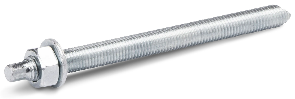 Rawlplug R-STUDS-12260 | R-STUDS Threaded Rod for Bonded Anchors | M12 x 260 mm, class 5.8, hexagona - generaltechuae
