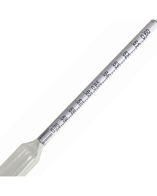 Brannan 10/404/0 | BS 718 M100 SP Density Hydrometer | 1.00–1.10 g/ml, 250 mm - generaltechuae (2)