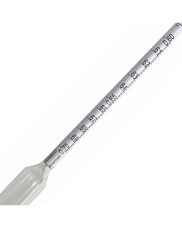 Brannan 10/410/0 | BS 718 M100 SP Density Hydrometer | 1.60–1.70 g/ml, 250 mm - generaltechuae (2)