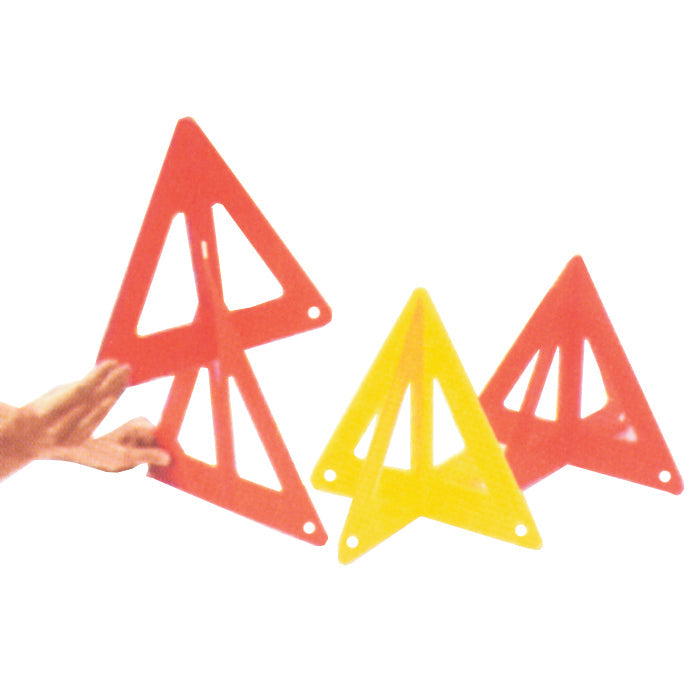 Flexbar 10008 | Wet Floor Area Marker | Yellow, 12 in Triangles - generaltechuae