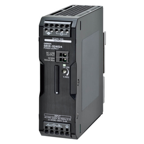 OMRON  S8VK-S24024 | Book type power supply, 240 W, 24 VDC, 10 A, DIN rail mounting, Push-in terminal, Coated, undervoltage alarm