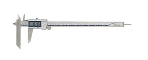 Mitutoyo 573-704-20 | Digital ABS Offset Caliper | Series 573 | With Thumb Roller and Data Output | Digital step 0.0005 Inch | Range 0 - 12 Inch | Weight 970 g