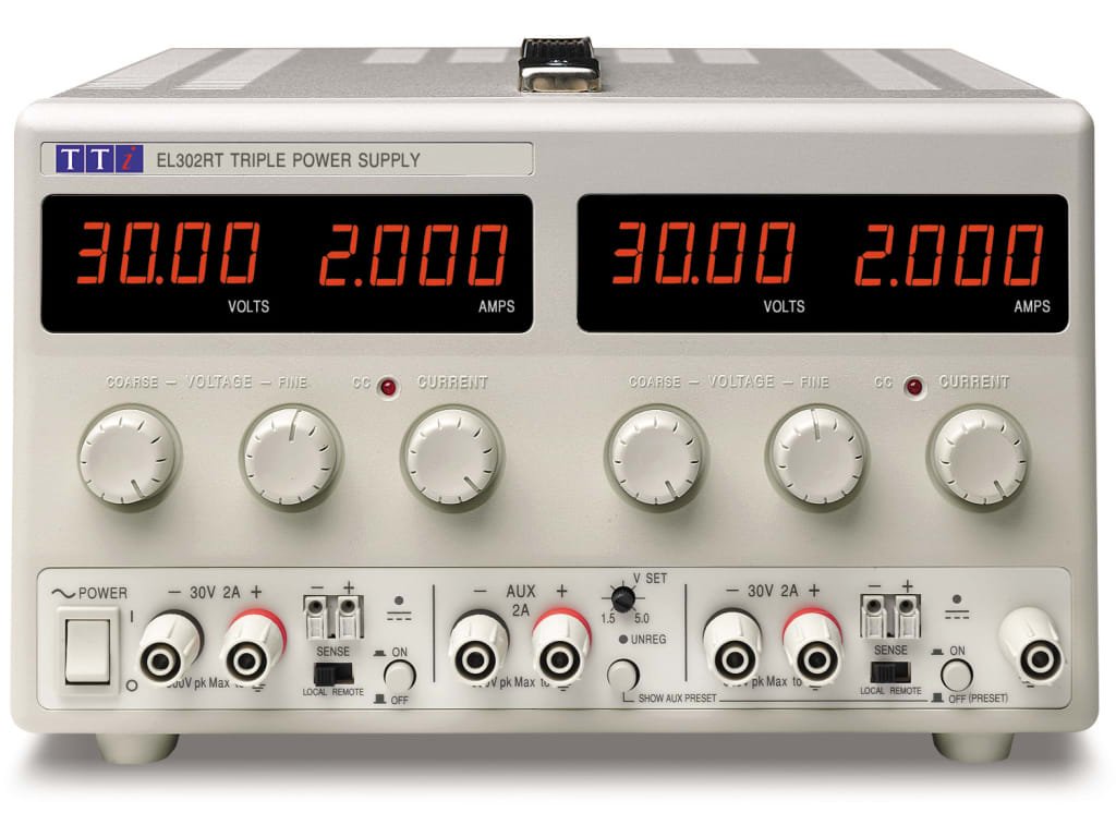 Aim TTi EL302RT | DC Bench 130W Power Supply | Linear Regulated Precision  30V/2A