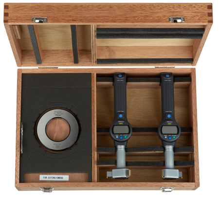 Mitutoyo  568-968 Digital ABS Borematic (Internal) Set
Inch/Metric, 2-3", Complete Unit Set