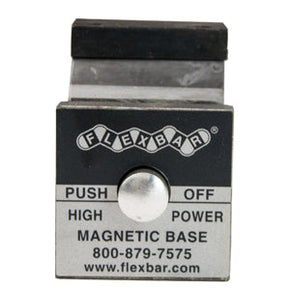 Flexbar 11003 | Flat Bottom On/Off Magnetic Base | 1 5/8 x 1 7/8 x 2 in - generaltechuae
