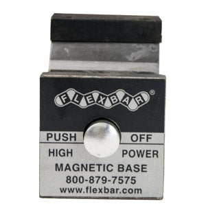 Flexbar 11003 | Flat Bottom On/Off Magnetic Base | 1 5/8 x 1 7/8 x 2 in - generaltechuae