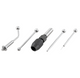Kennedy KEN5181500K | Stem Ball-ended | Combination Edge & Centre Finder | 0.100in./0.236in./0.250in., Steel