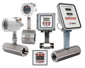 Nuflo Liquid NPT meter, Line Size :3/8 inch,End Connection Size :1 inch,Flow Rate :0.3-3 US GPM