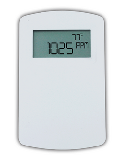 Dwyer Instruments CDTA-5N000-LCD | Carbon Dioxide / Temperature / Humidity Communicating Stat with Set Point and Override | Modbus" and BACnet Output | North American Wall Mount Housing | 5000 PPM Range | LCD Display - generaltechuae