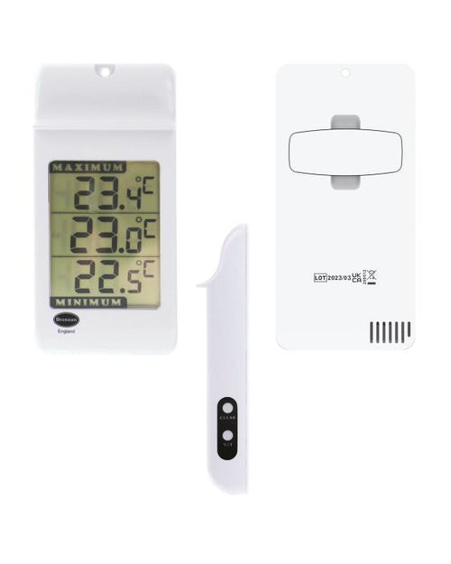 Brannan 12/426/3 | Large LCD Max Min Thermometer, White | -10 to +50 °C - generaltechuae (2)