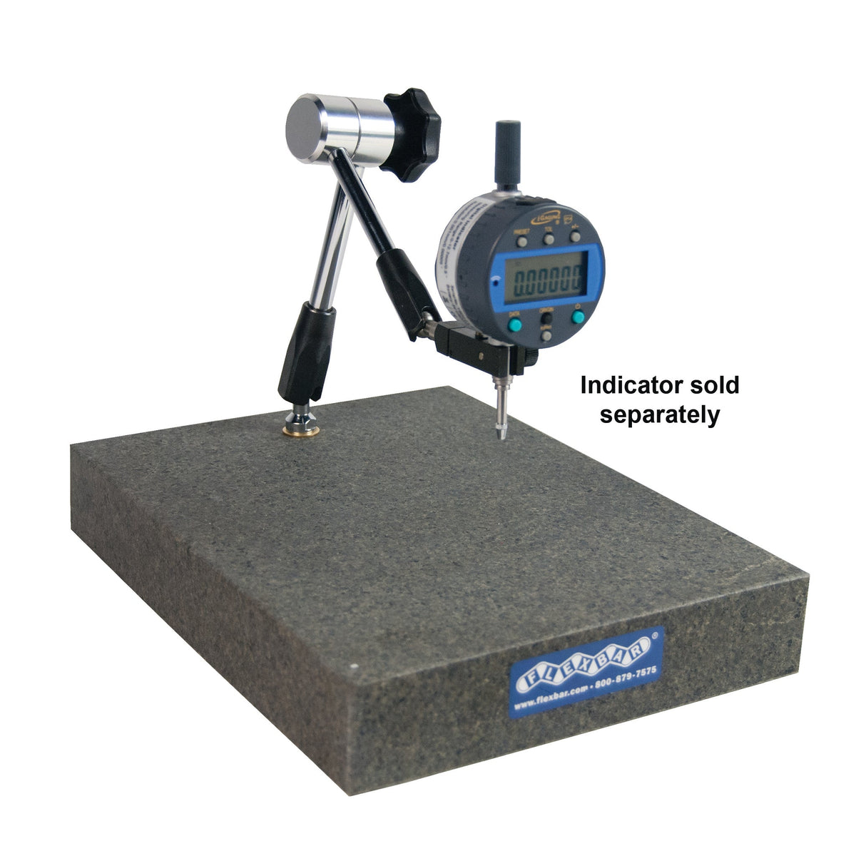 Flexbar 12033 | 3D Articulated Gaging Arm Model Stand | 12" x 18" x 3" Granite Base - generaltechuae