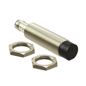 OMRON E2B-M18LN16-M1-B1 | Proximity sensor, LITE, inductive, nickel-brass, long body, M18, unshielded, 16 mm, DC, 3-wire, PNP-NO, M12 plug-in