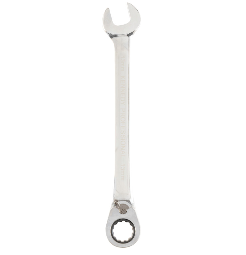 Kennedy-Pro KEN5826813K | Single End | Ratcheting Combination Spanner | 13mm, Metric