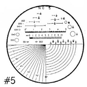 Flexbar 12252-13 | Individual Reticle #13 for 7X Comparator | 1 in Diameter - generaltechuae (4)