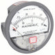 DWYER Differential Pressure Gauge | 0 to 0.25 in wc | 1/8 in NPT Female | Dual Single-Side or Back | With Air velocity
