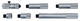 Mitutoyo 137-202 | Tubular Inside Micrometer, Hardened Face 50-300mm