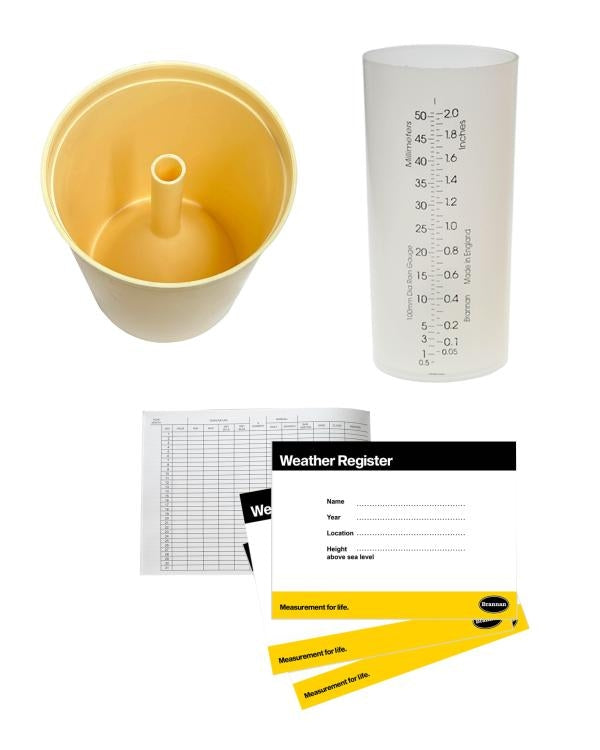 Brannan 13/070/0 | Rain Gauge Kit | 100 mm funnel, 0 to 50 mm - generaltechuae (2)