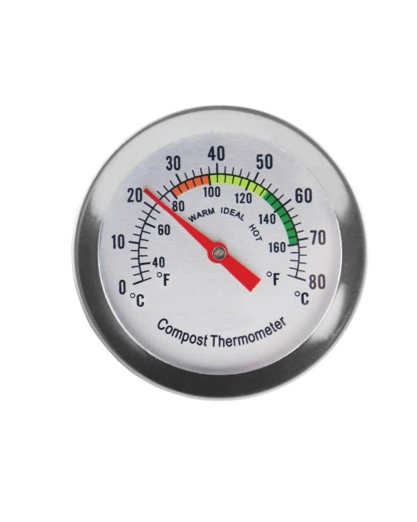 Brannan 13/415/3 | Dial Compost Thermometer | 0 to +80 °C, 300 mm Probe - generaltechuae