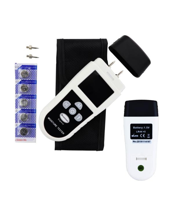 Brannan 13/450/0 | Thermo-Moisture Meter | Wood 5–70%, Building Materials 0.1–2.4%, -20 to +70 °C - generaltechuae (2)