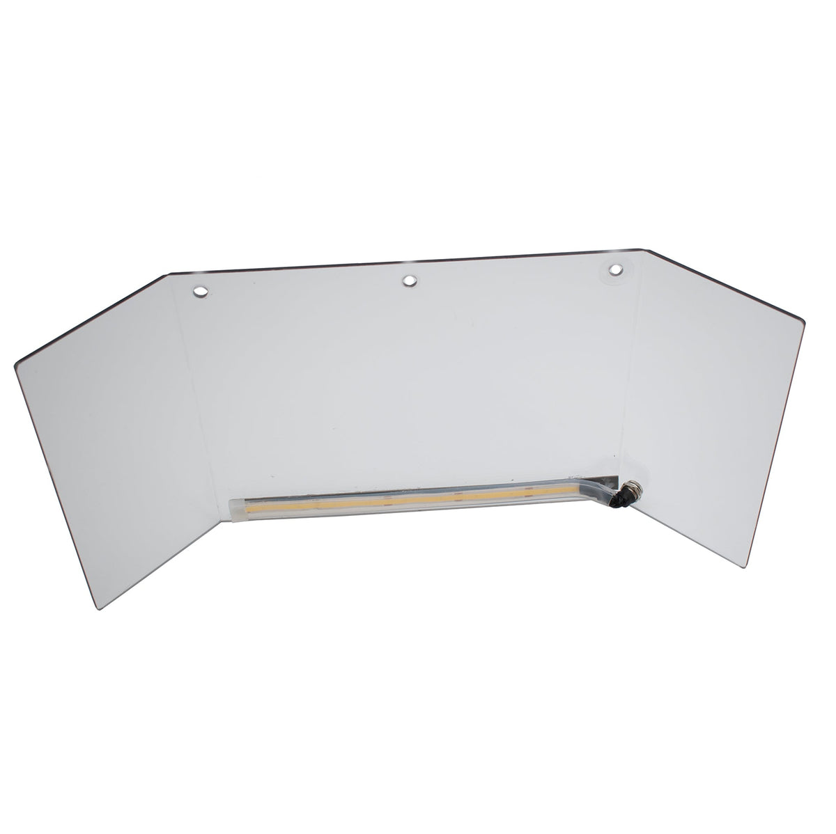 Flexbar 13054-LED | Visorguard-LED Replacement Shield | 16 in x 8 in, 10 in LED strip - generaltechuae