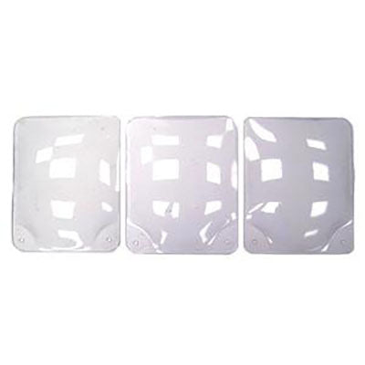Flexbar 13097-L | Replacement Concave Shield | 16 x 20 in Lexan, Carton of 3 - generaltechuae