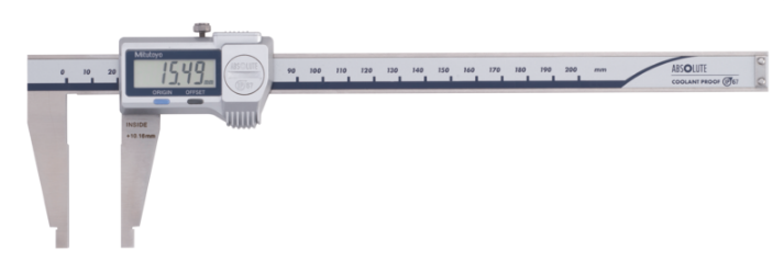 Mitutoyo 550-331-10 Digital ABS Caliper, Nib Style Jaws IP67, 0-300mm