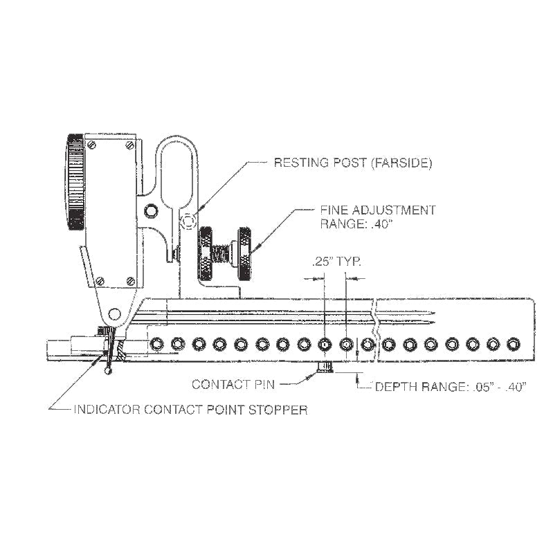 Flexbar 13422 | Shallow-Test Gage | Int. 2.00-12.1 in / Ext. 1.95-12.05 in - generaltechuae (2)