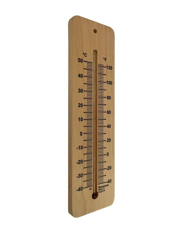 Brannan 14/252/3 | 215 mm Wood Wall Thermometer, Low Range | -40 to +50 °C/°F - generaltechuae (2)
