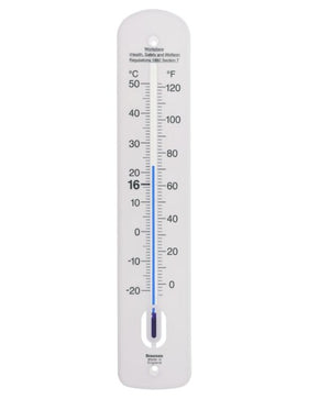 Brannan 14/374/3 | 380 mm Workplace Wall Thermometer | -20 to +50 °C/°F - generaltechuae